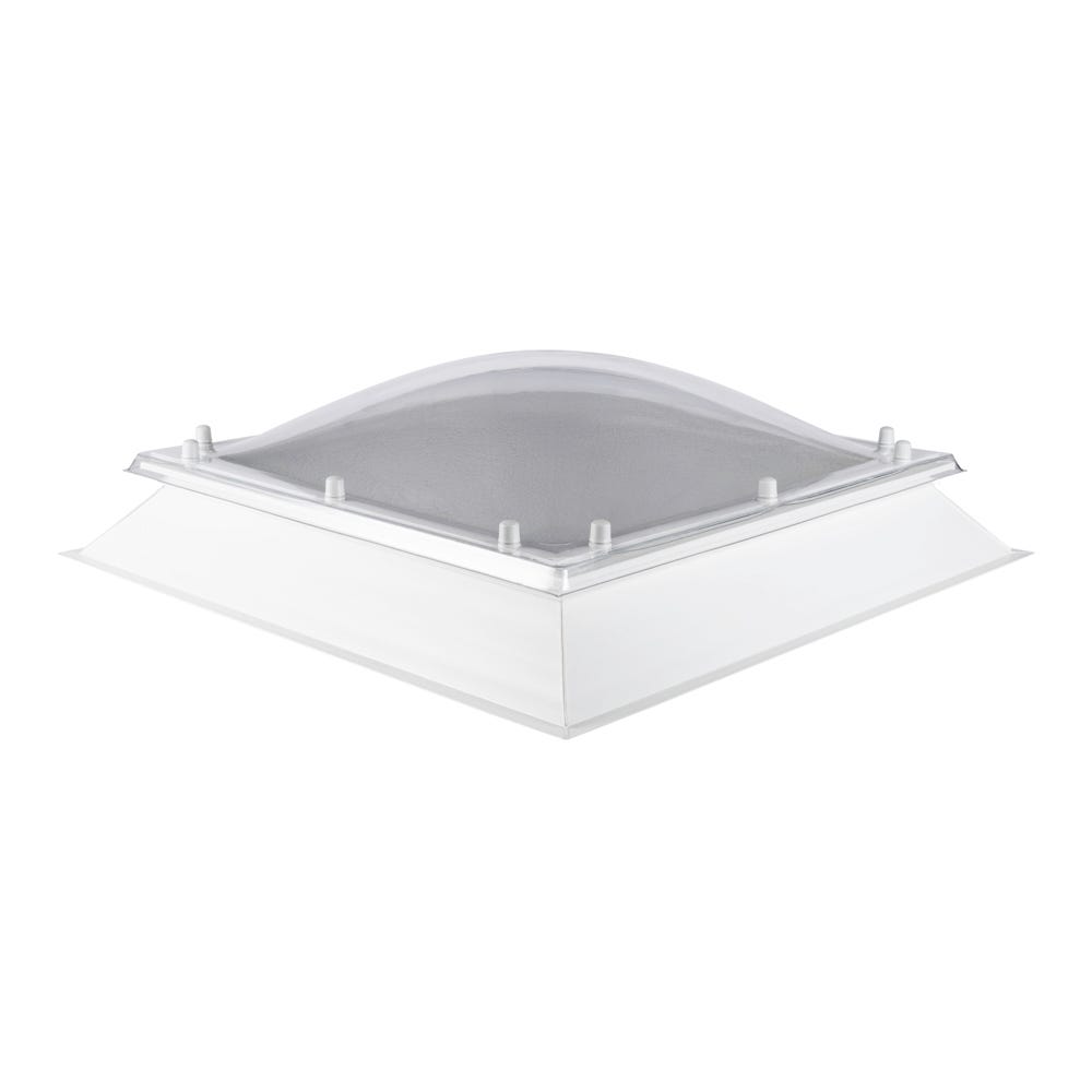 Coxdome Classic Triple Skin Diffused Fixed Rooflight Dome 600 x 1200mm