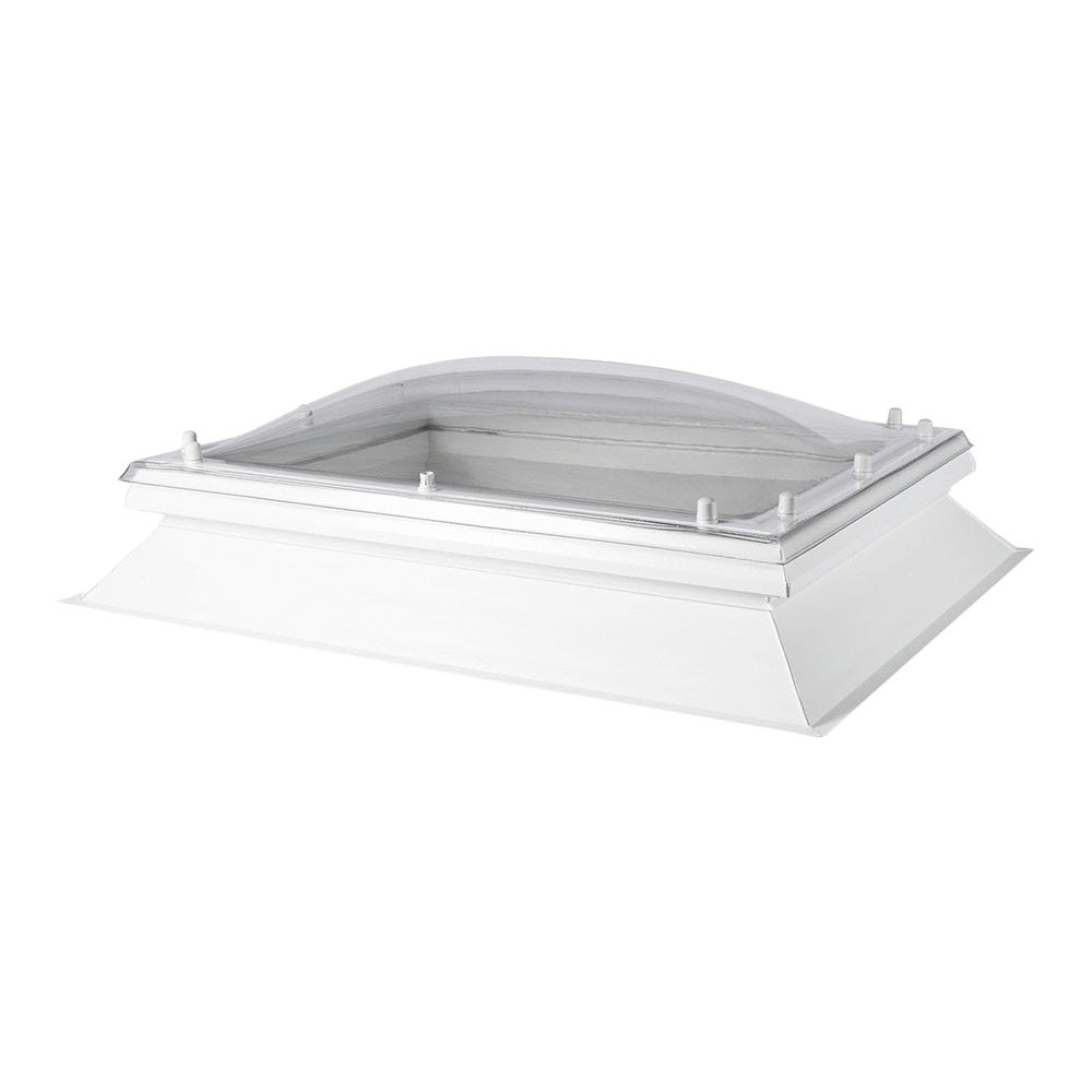 Coxdome Classic Double Skin Clear Fixed Rooflight Dome 750 x 750mm