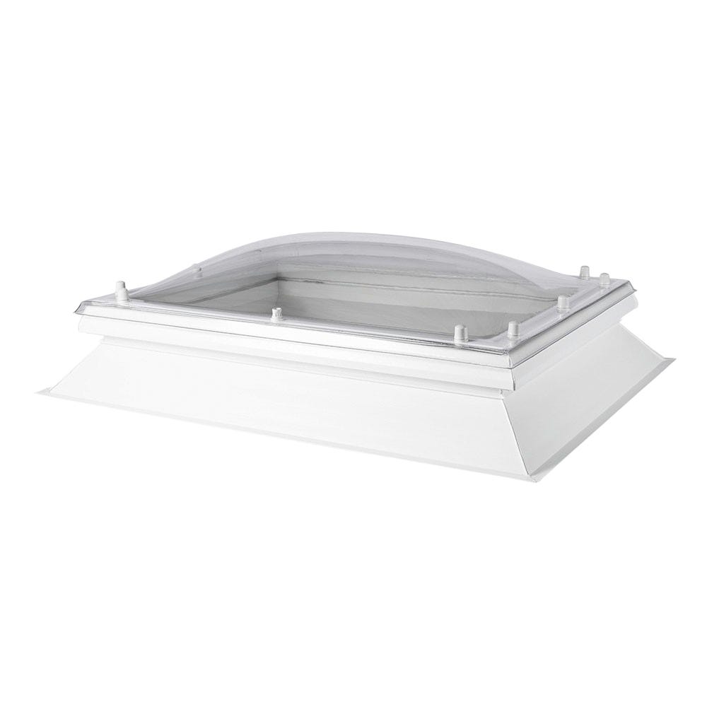 Coxdome Classic Triple Skin Clear Fixed Rooflight Dome 750 x 750mm