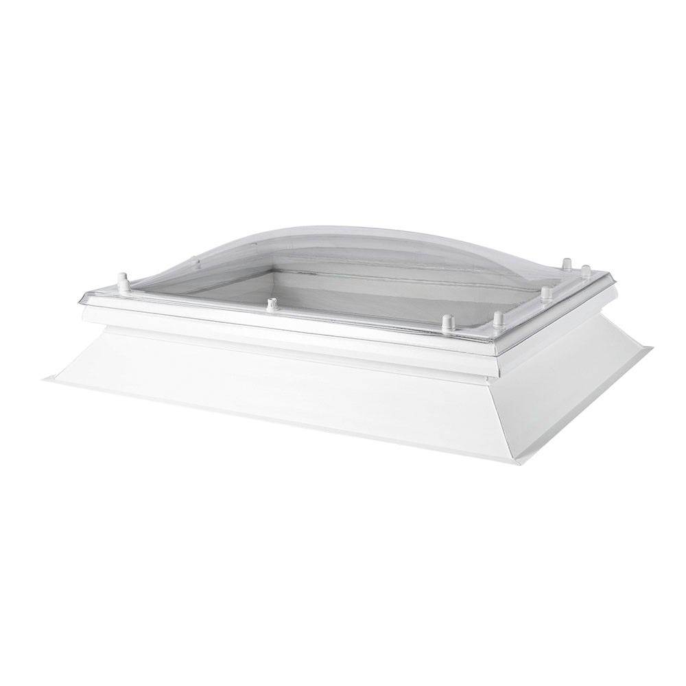 Coxdome Classic Triple Skin Clear Fixed Rooflight Dome 800 x 800mm
