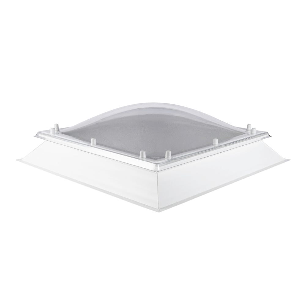 Coxdome Classic Triple Skin Diffused Fixed Rooflight Dome 900 x 900mm
