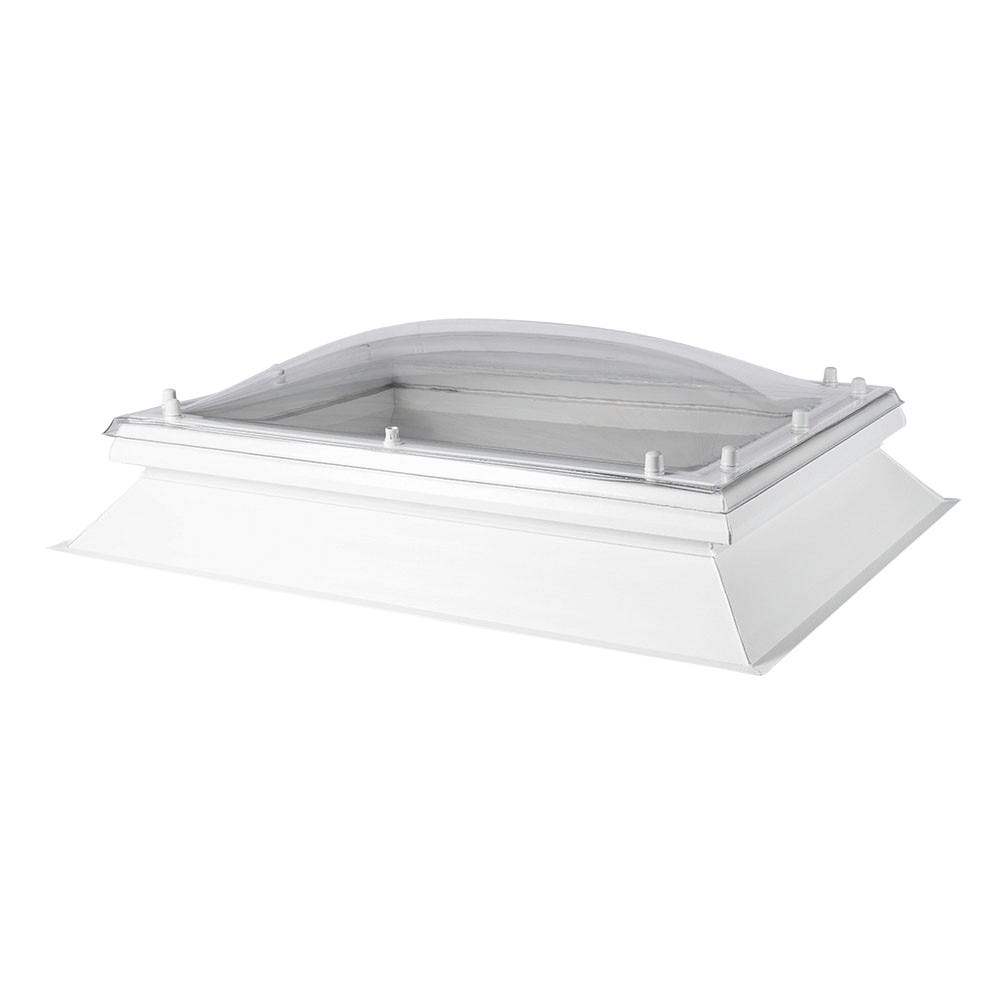 Coxdome Classic Double Skin Clear Fixed Rooflight Dome 900 x 1200mm