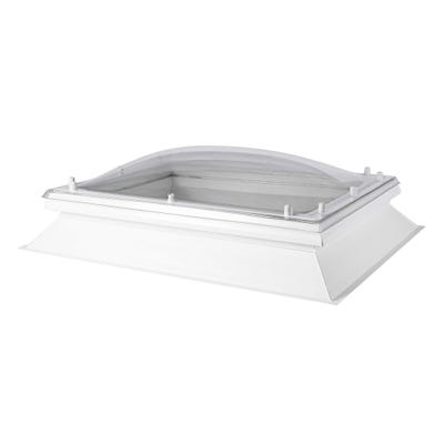 Coxdome Classic Double Skin Clear Fixed Rooflight Dome 1000 x 1000mm