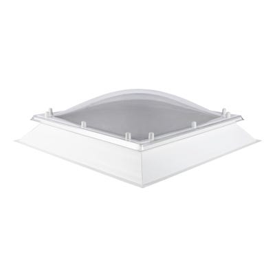 Coxdome Classic Triple Skin Diffused Fixed Rooflight Dome 1000 x 1000mm