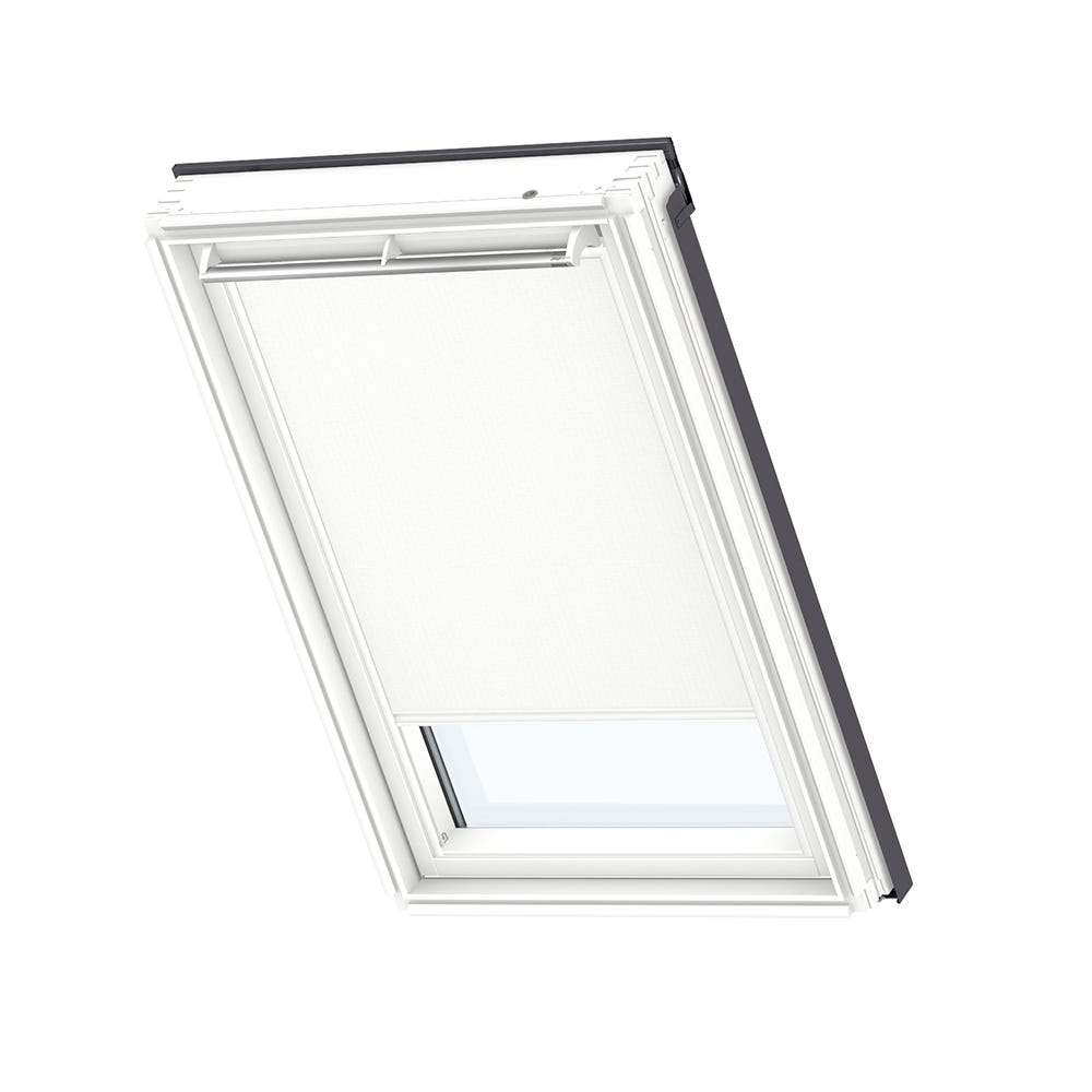 VELUX DKL MK04 1025SWL Manual Blackout Roller Blinds White 78 x 98cm