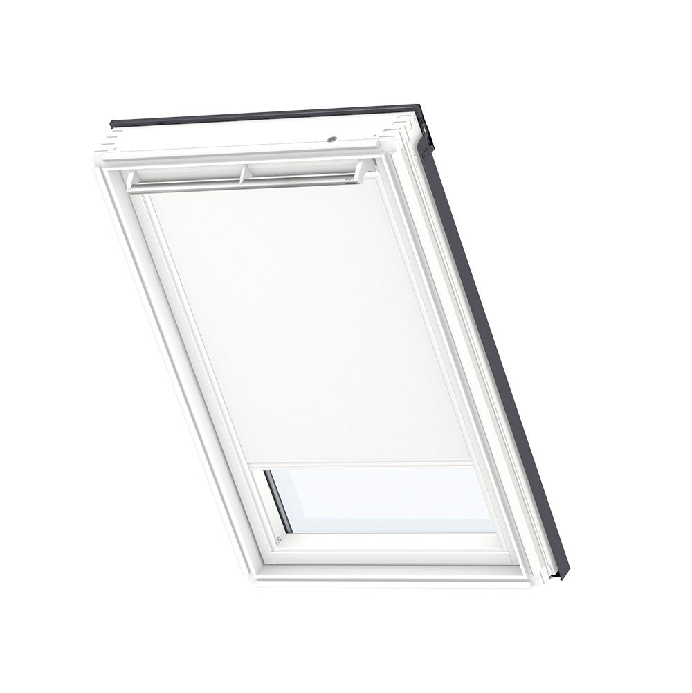 VELUX DKL MK06 1025SWL Manual Blackout Roller Blinds White 78 x 118cm