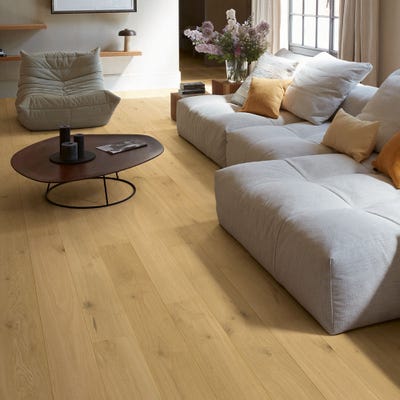 Quick Step Amato Pure Oak Matt Lacquered 13mm Engineered Wood Flooring