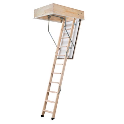 Dolle REI45 Fire Resistant Timber Loft Ladder 115 x 55cm