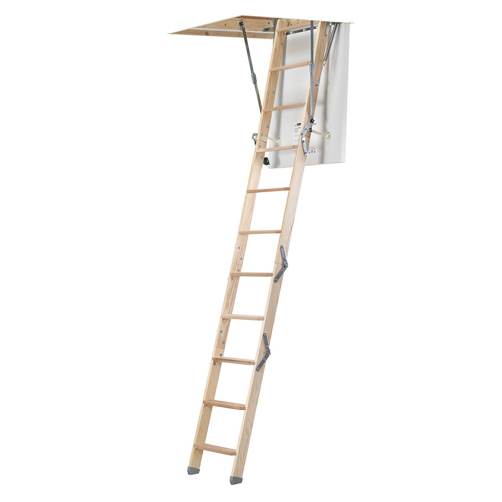 Dolle clickFIX 36G Mini Timber Loft Ladder 92 x 60cm