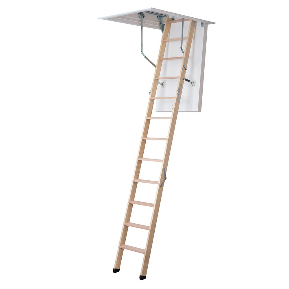 Dolle clickFIX 76G Timber Loft Ladder 115 x 55cm