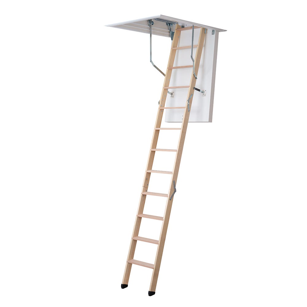 Dolle clickFIX 76G Timber Loft Ladder 120 x 70cm