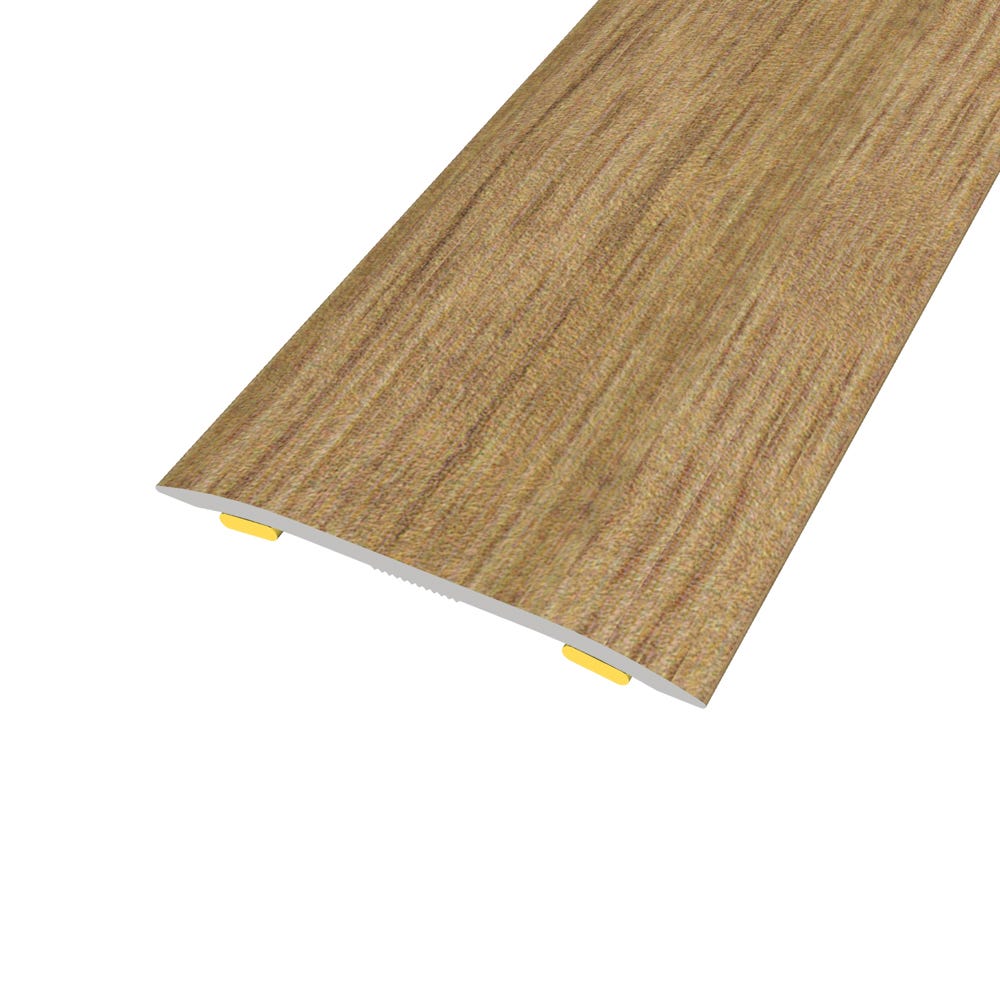 Laminate Stickdown Threshold Cover Strip Sunset Oak 0.9m