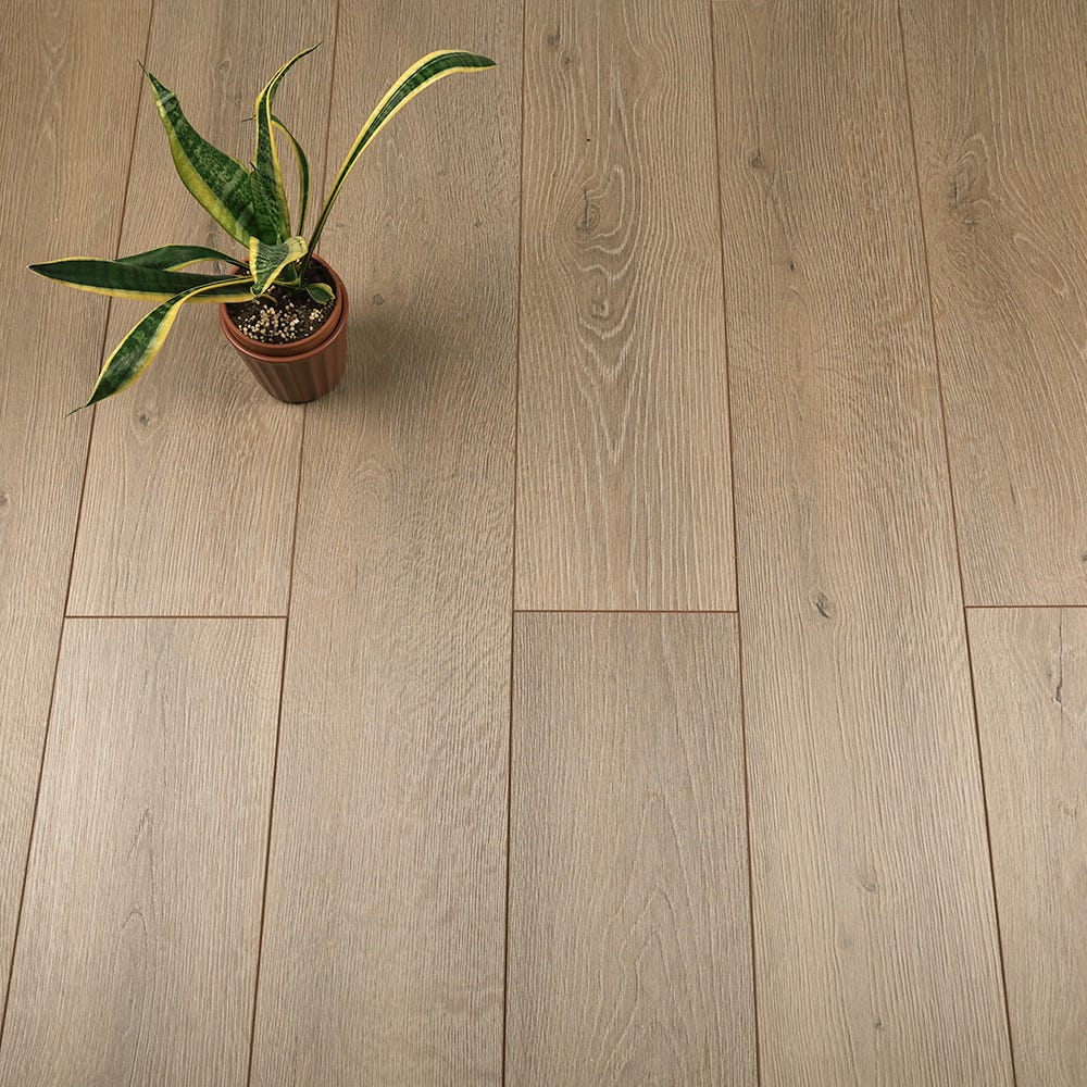 Washed Oak 8mm Water Resistant Laminate Flooring