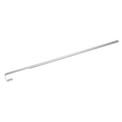 Unika 40mm Silver Aluminium Worktop Butt Joint 6mm Radius