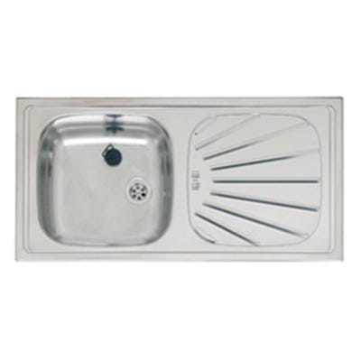 Reginox Alpha 10 860mm x 435mm Single Bowl Sink Pack