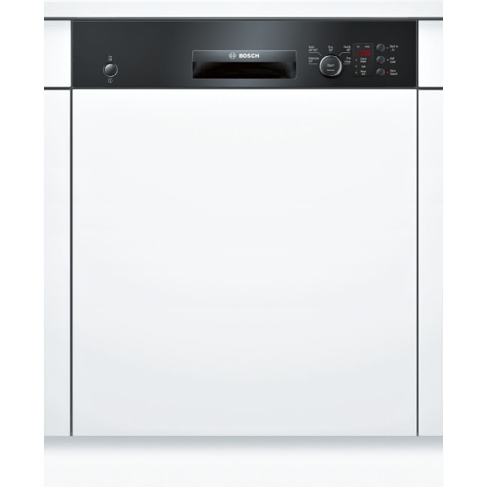 bosch black integrated dishwasher 60cm