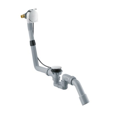 hansgrohe Exafill S Bath Filler & Waste Complete Set Chrome