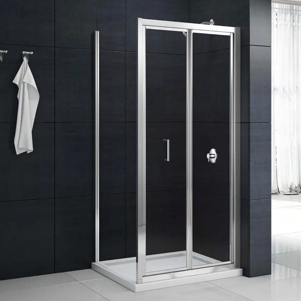 Merlyn Mbox 760mm Bi-Fold Shower Door Chrome