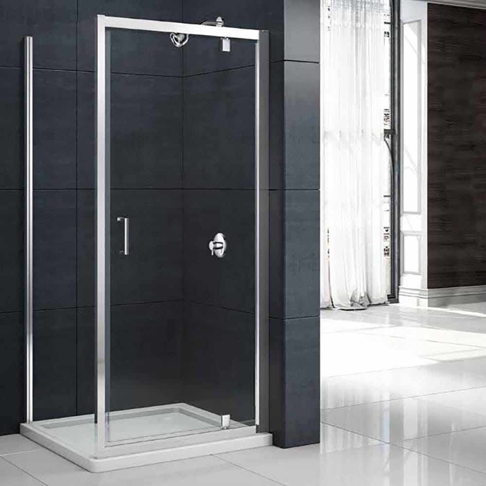 Merlyn Mbox 760mm Side Shower Panel Chrome