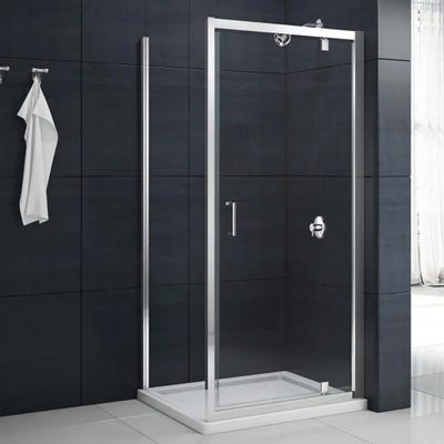 Merlyn Mbox 760mm Pivot Shower Door Chrome