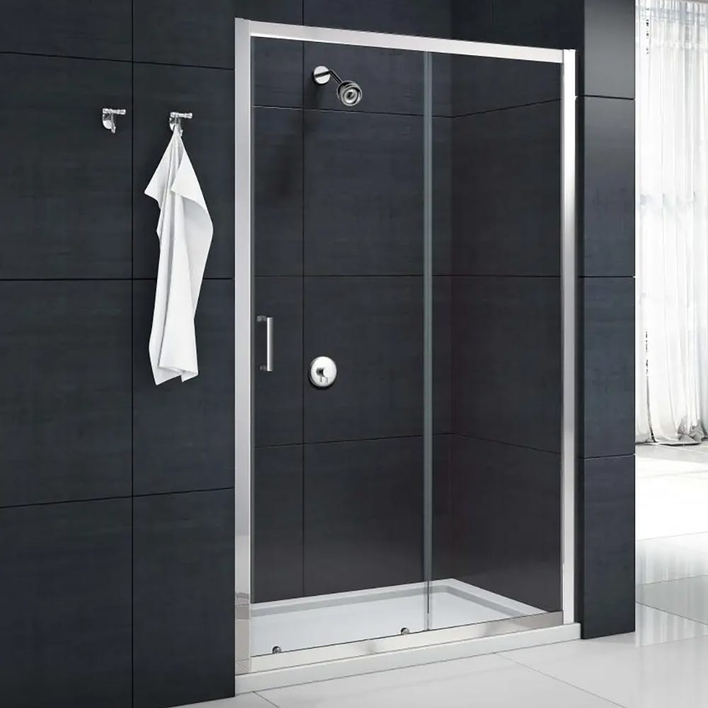 Merlyn Mbox 1500mm Sliding Shower Door Chrome