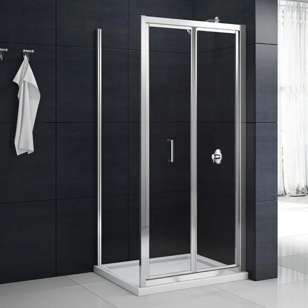 Merlyn Mbox 1000mm Bi-Fold Shower Door Chrome