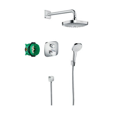 hansgrohe Design Shower Set Croma Select E Ecostat