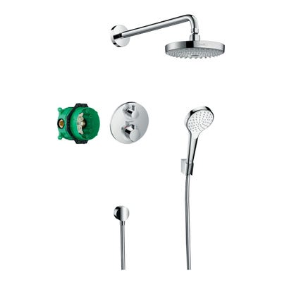hansgrohe Design Shower Set Croma Select S Ecostat