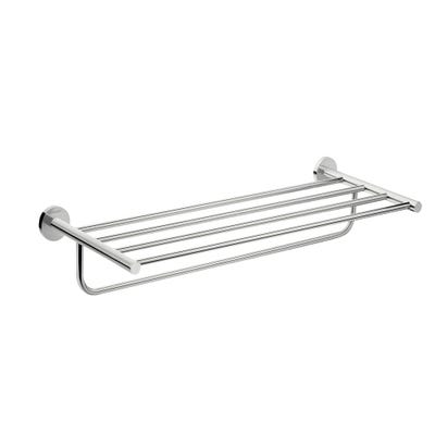 hansgrohe Logis Universal Towel Rack With Towel Holder Chrome