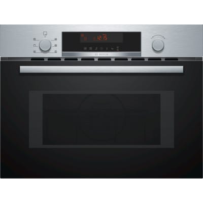 Bosch CMA583MS0B Series 4 Built In Microwave Oven Brushed Steel