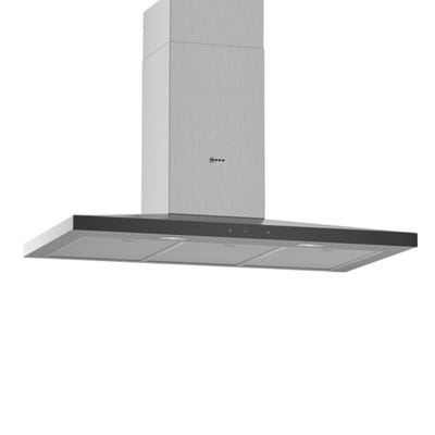 Neff D94QFM1N0B N50 90cm Slim Pyramid Chimney Hood Stainless Steel