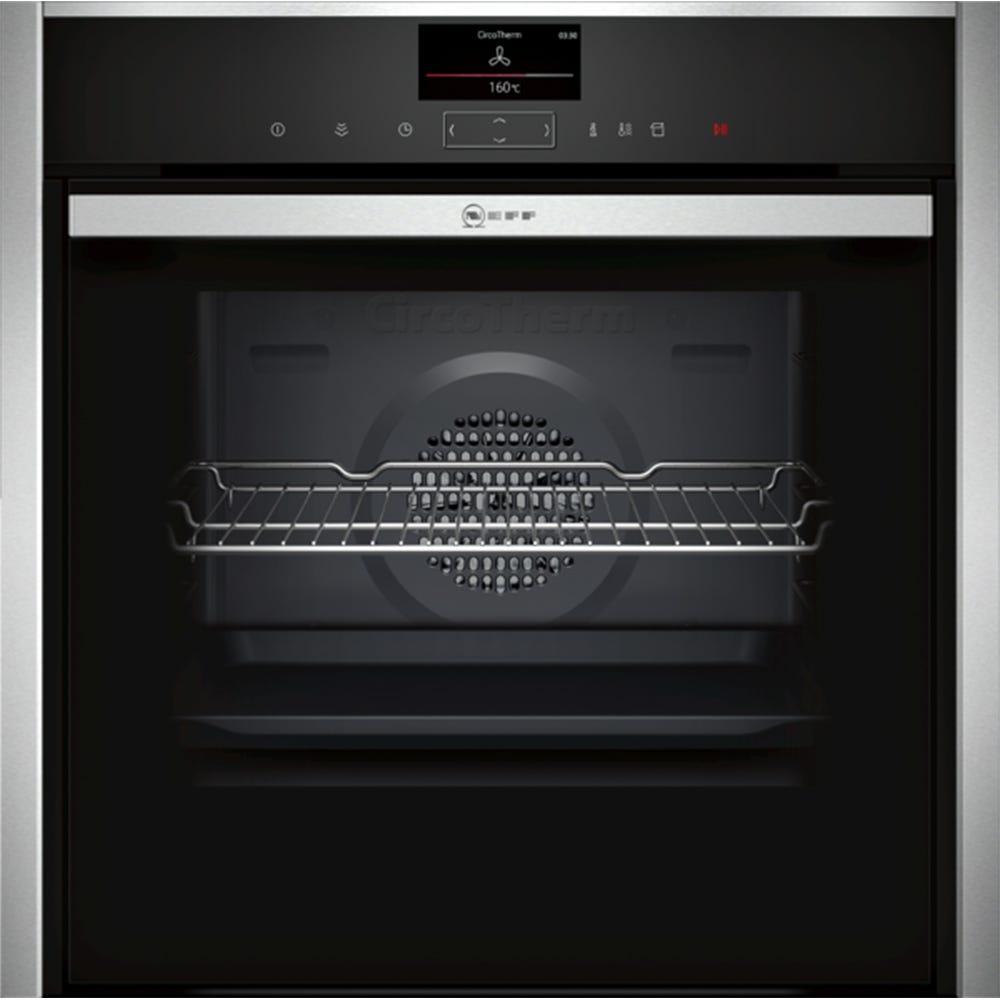 Neff B47VS34H0B N90 Slide & Hide BuiltIn Single Oven