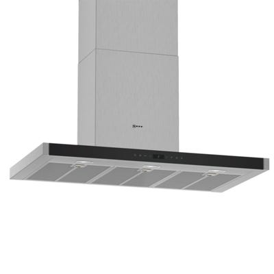 Neff D95BMP5N0B N70 90cm Box Design Chimney Hood Touch Control Stainless Steel