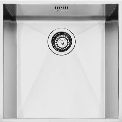 Smeg VSTQ40-2 Quadra 1.0 Bowl 420mm Undermount Sink