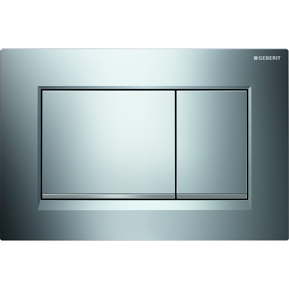 Geberit 115.883.KN.1 Sigma30 Dual Flush Plate Matt Chrome Plated