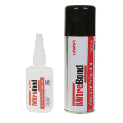 Unika Mitrebond Rapid Aerosol Activator & Adhesive 200ml