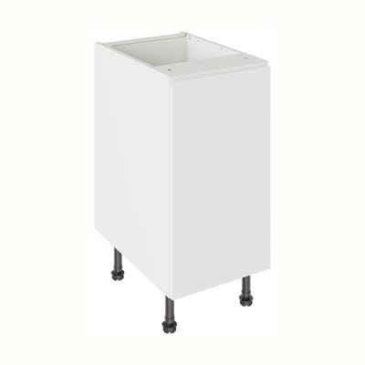 J-Pull Kitchen Base Unit 400mm Gloss White