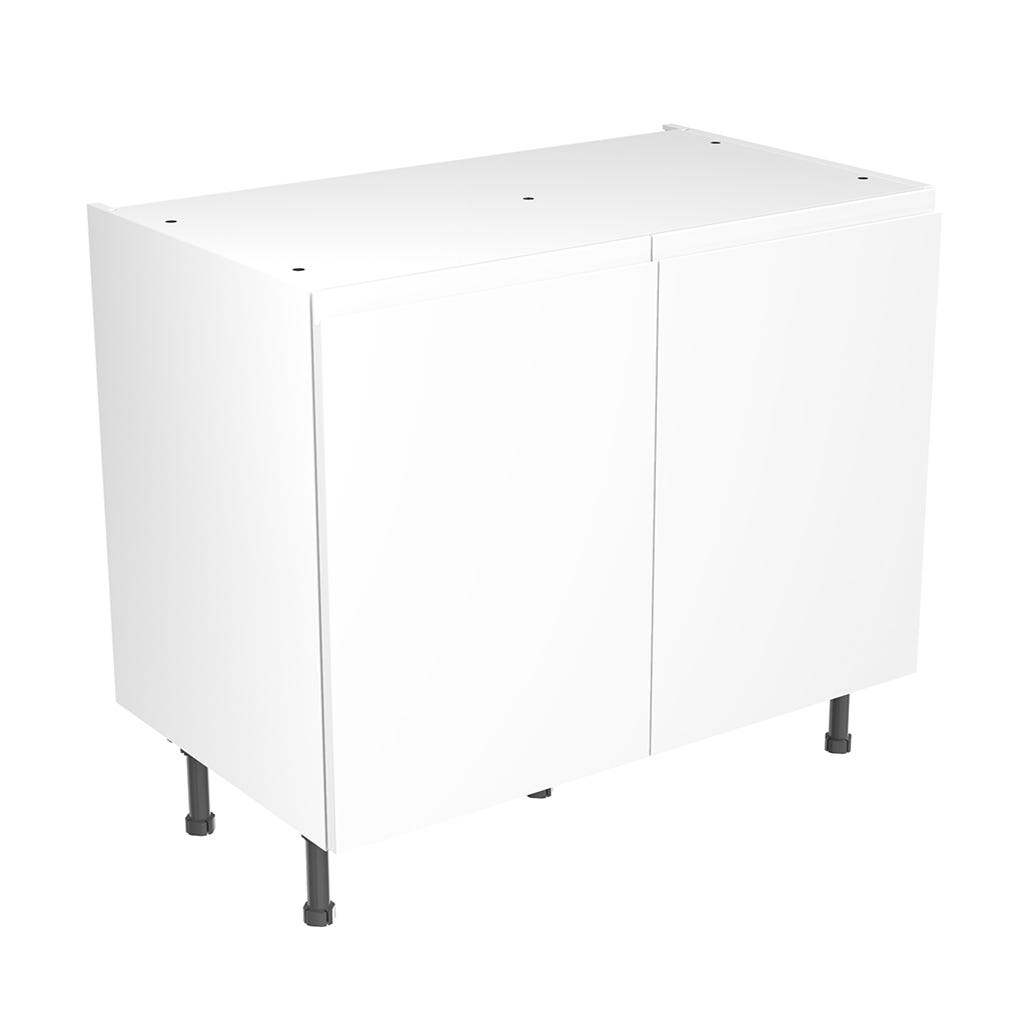 J-Pull Kitchen Base Unit 1000mm Gloss White