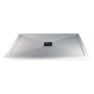Fountain 25mm Ultra-Slim 1000mm x 800mm Shower Tray & Waste