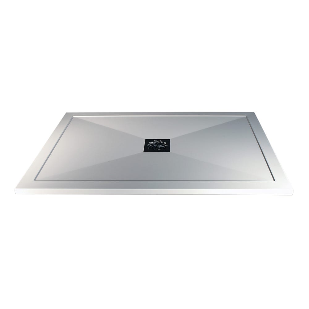 Fountain 25mm Ultra-Slim 1200mm x 900mm Shower Tray & Waste