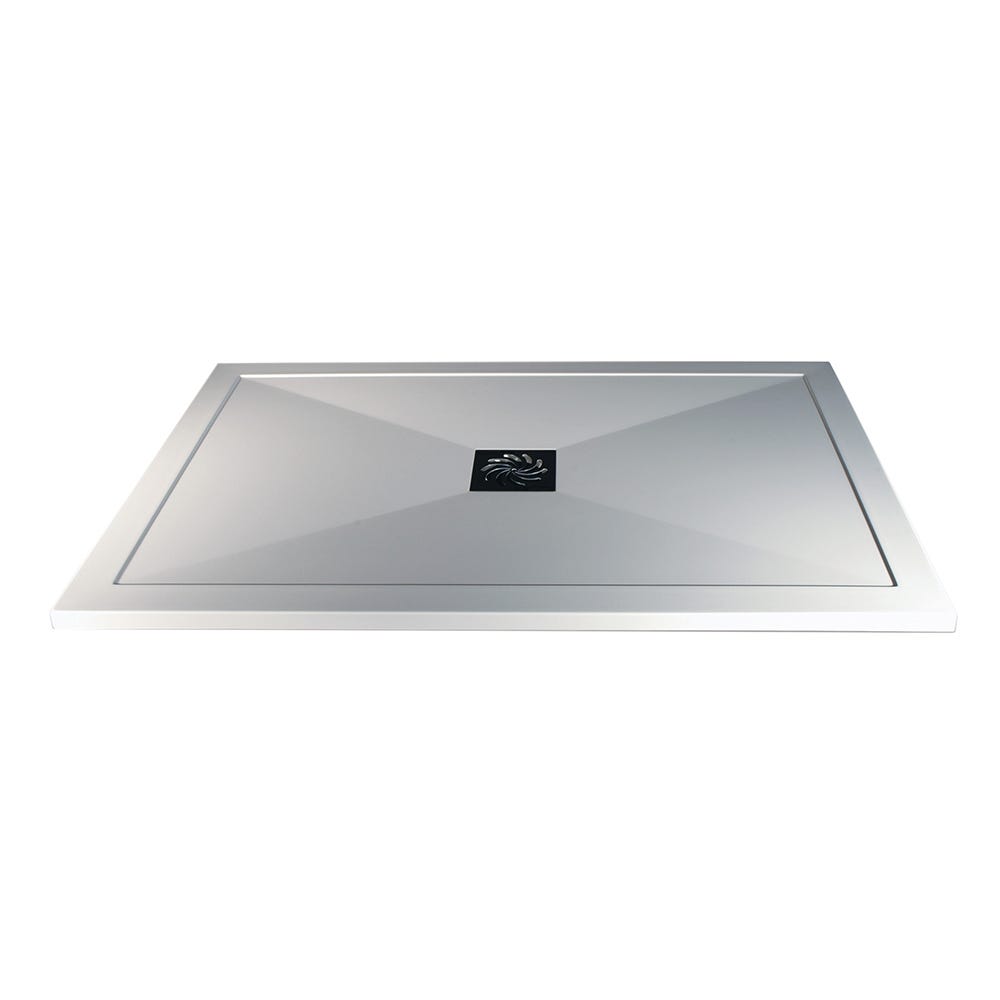 Fountain 25mm Ultra-Slim 1500mm x 800mm Shower Tray & Waste