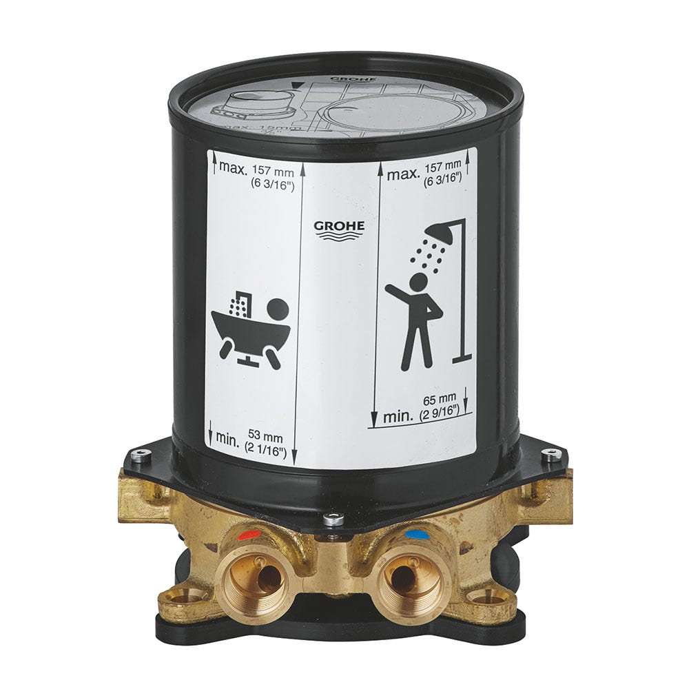 Grohe RoughIn Set For Floorstanding Bath Shower Mixer Installation