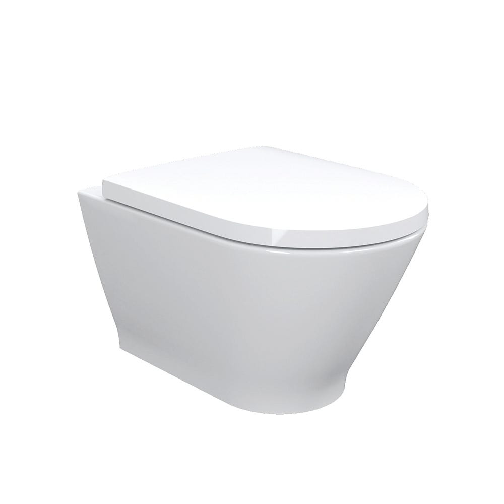 Blade Rimless Wall Hung Pan & Soft Close Seat