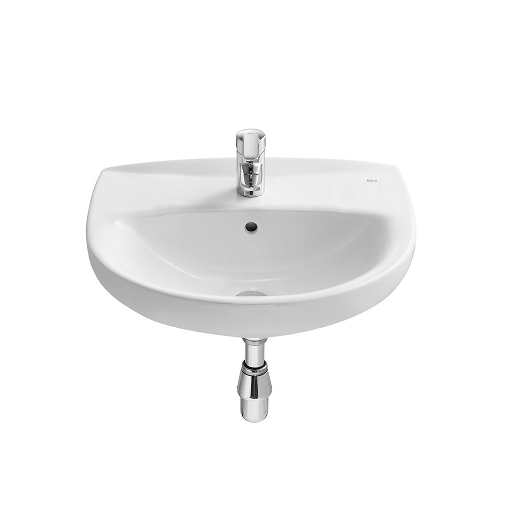 Roca Laura 450mm 1 Tap Hole Cloakroom Basin Pack