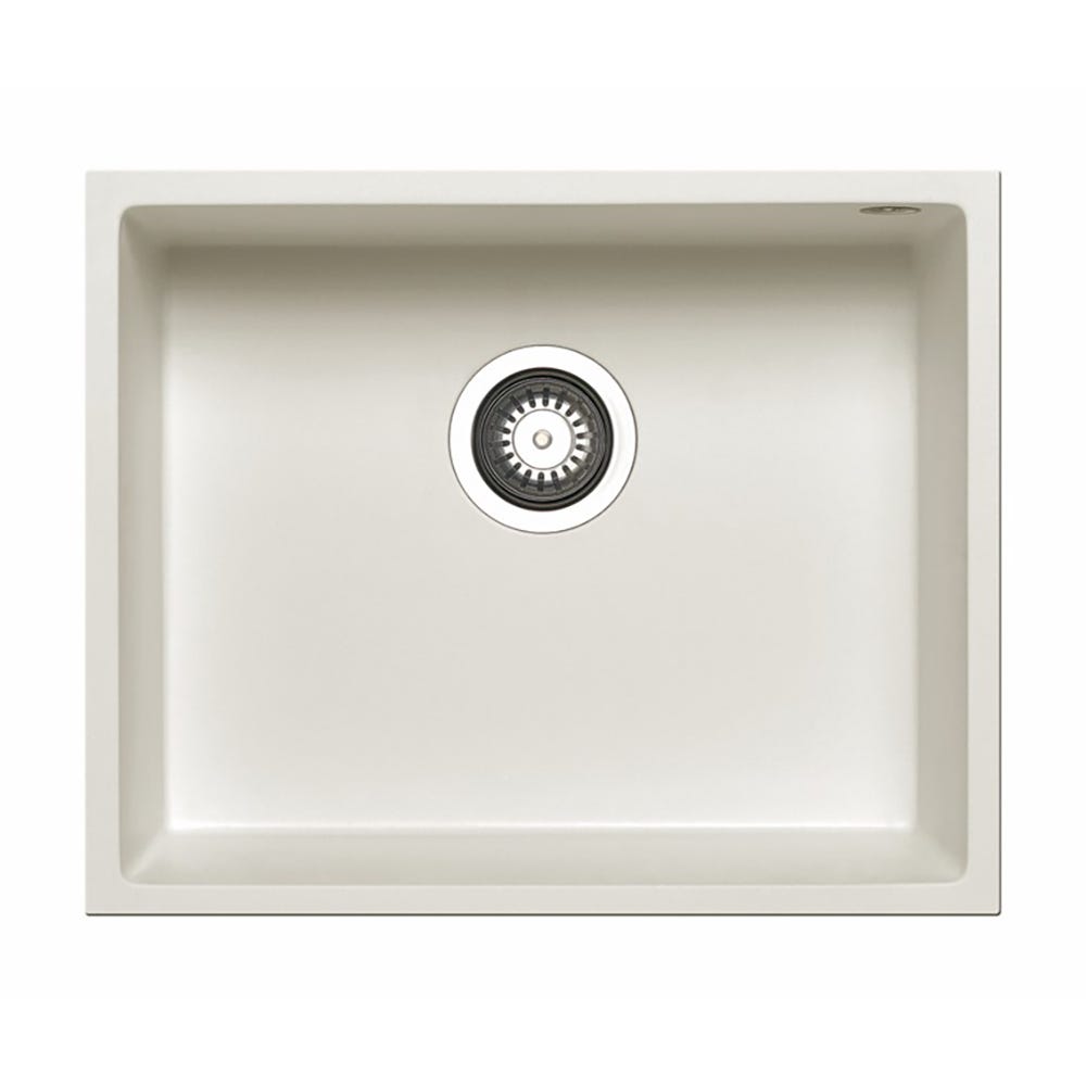 Prima+ Granite 1.0 Bowl Undermount Sink White