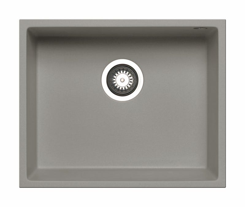 Prima+ Granite 1.0 Bowl Undermount Sink Light Grey