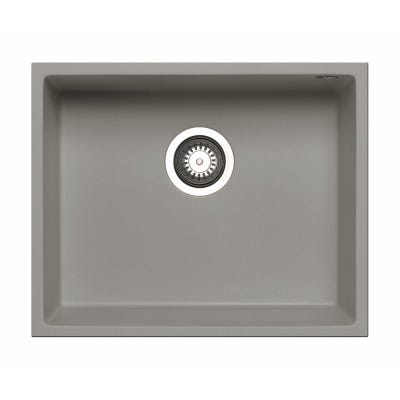 Prima+ Granite 1.0 Bowl Undermount Sink - Light Grey