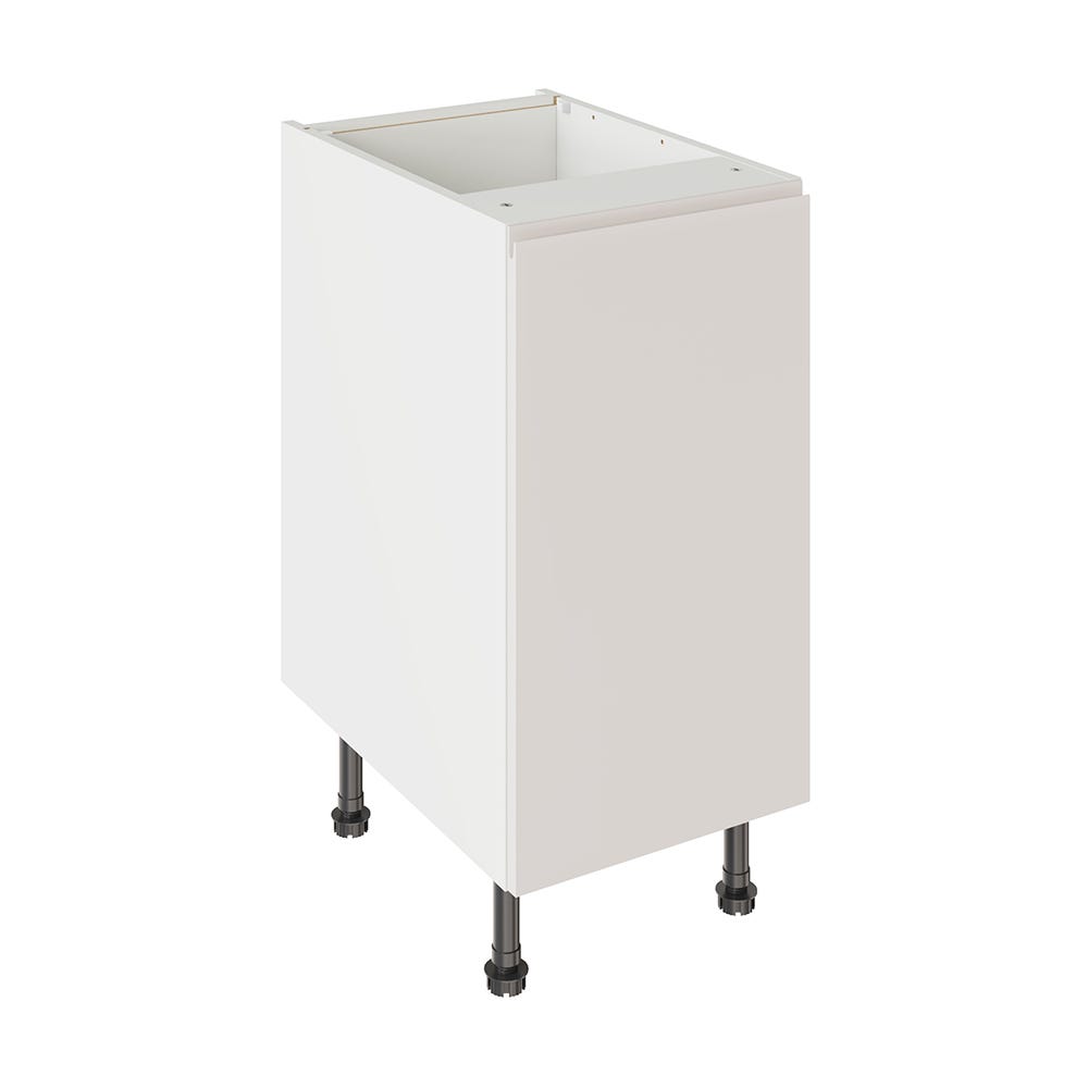 J-Pull Kitchen Base Unit 400mm Gloss Light Grey