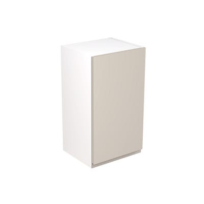 J-Pull Kitchen Wall Unit 400mm Gloss Light Grey