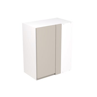 J-Pull Kitchen Blind Corner Wall Unit 600mm Gloss Light Grey